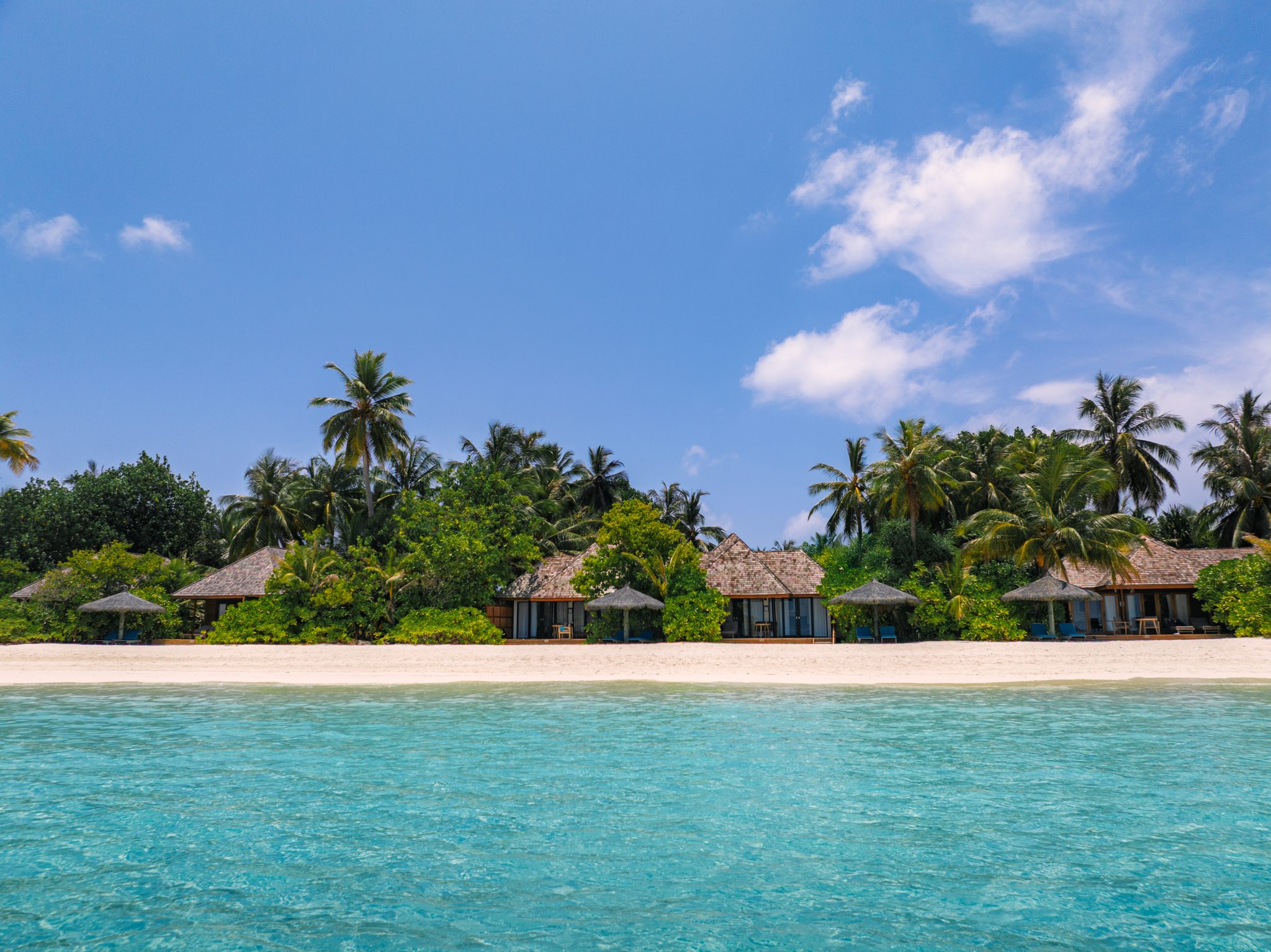 Veligandu Island Aerial