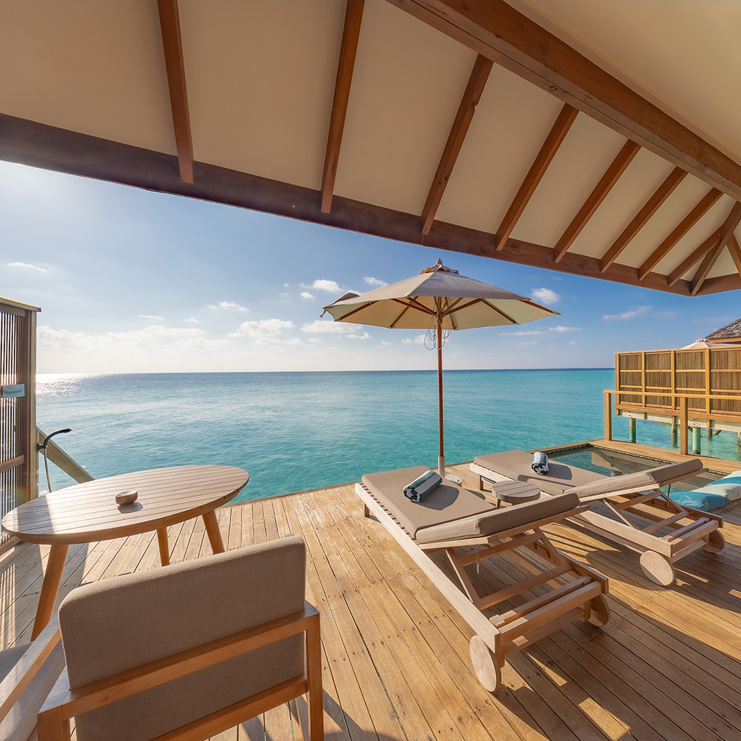 Sunset Ocean Villa deck
